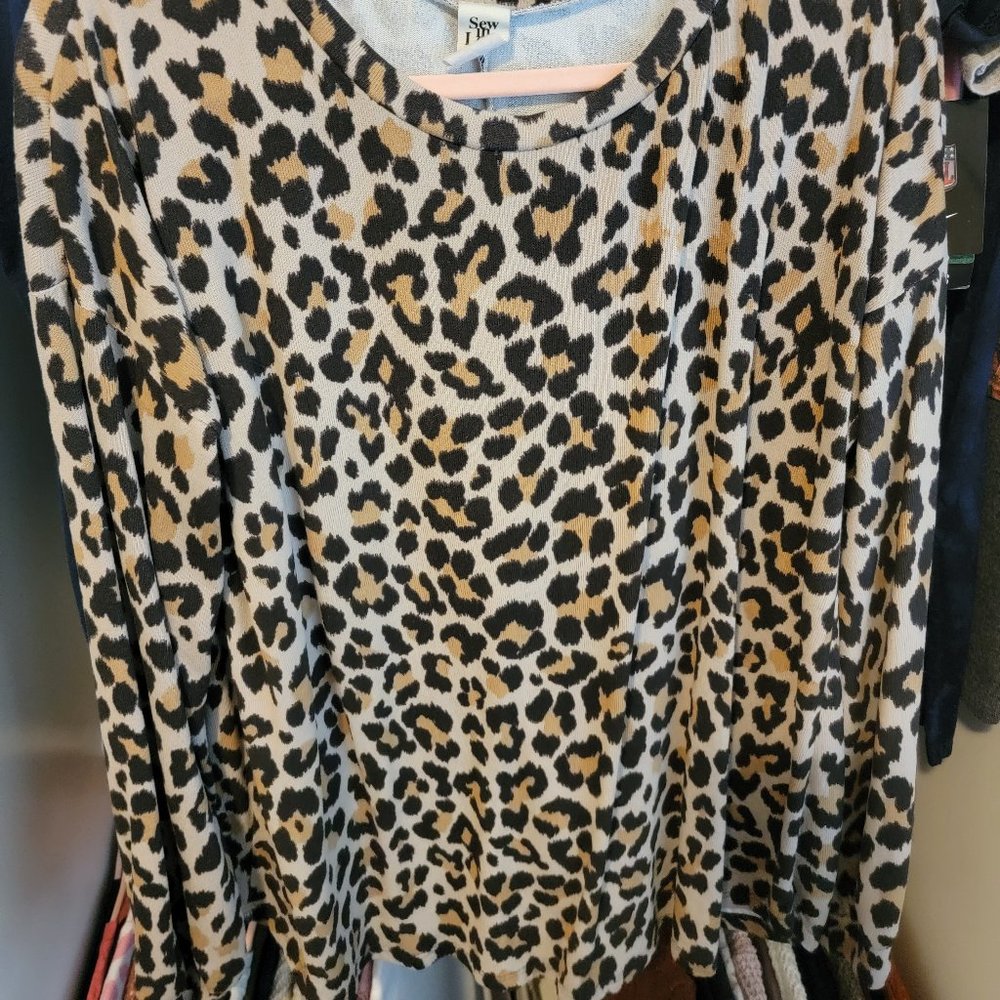 Cheetah Oversized Sweater